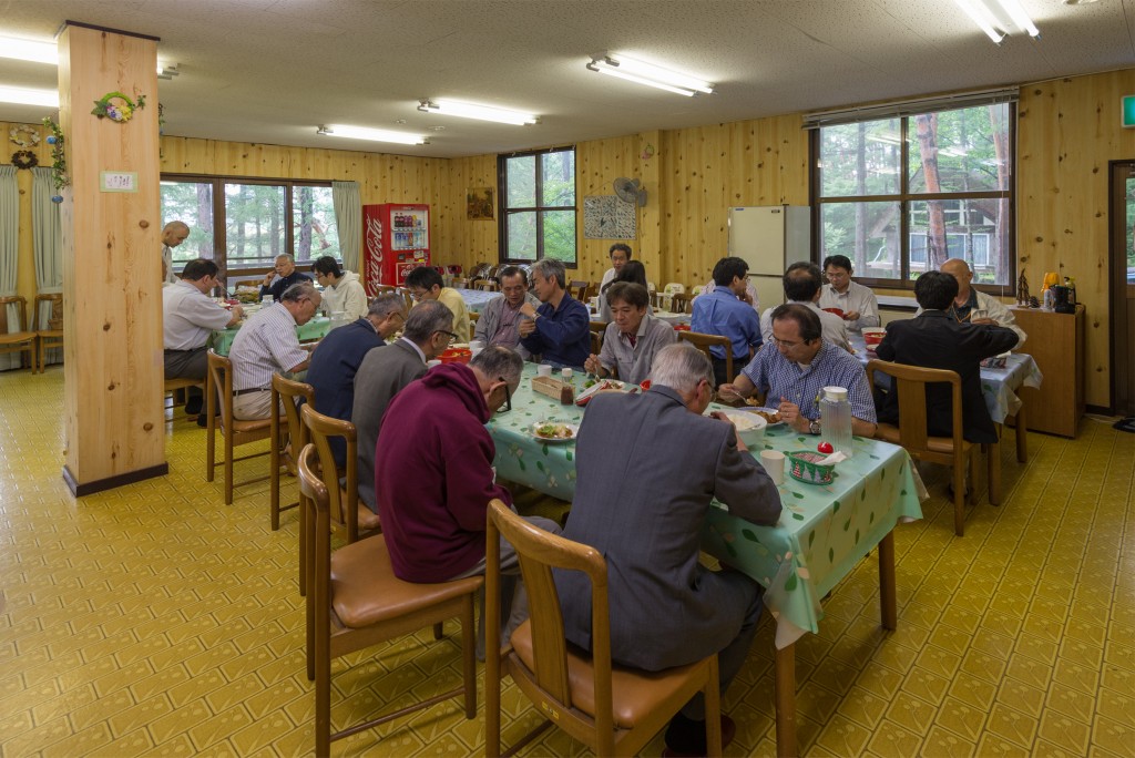 The eating hall at the camp was plenty spacious, but more importantly, the food was incredible! Never had food that good at a Bible camp before!